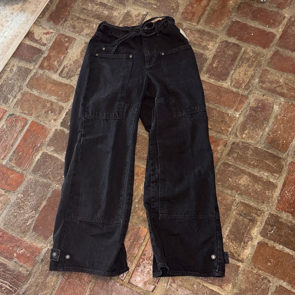 ⭐️NWT We The free Crvy Outlaw Wide Leg Jeans⭐️ - Picture 4 of 10